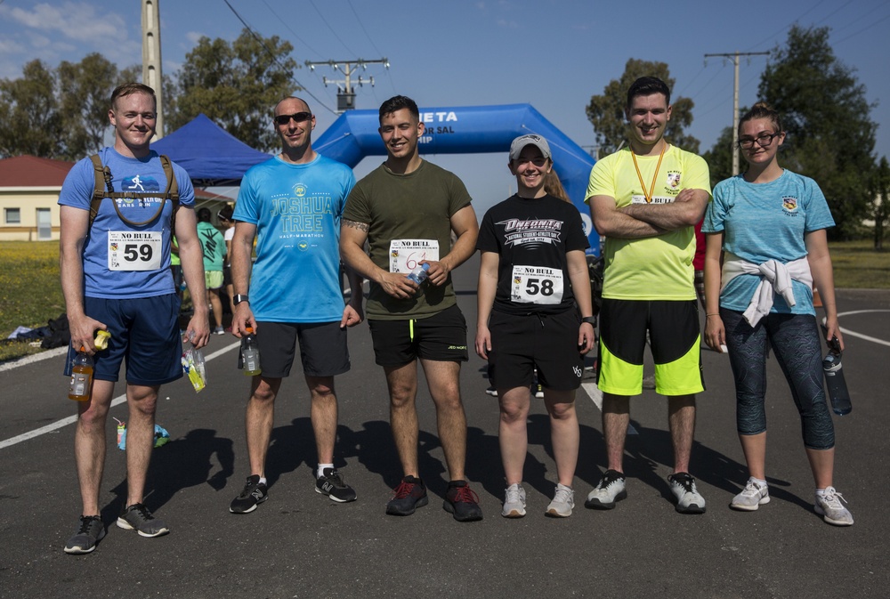 Moron Air Base hosts annual “No Bull” half marathon, 10-kilometer race