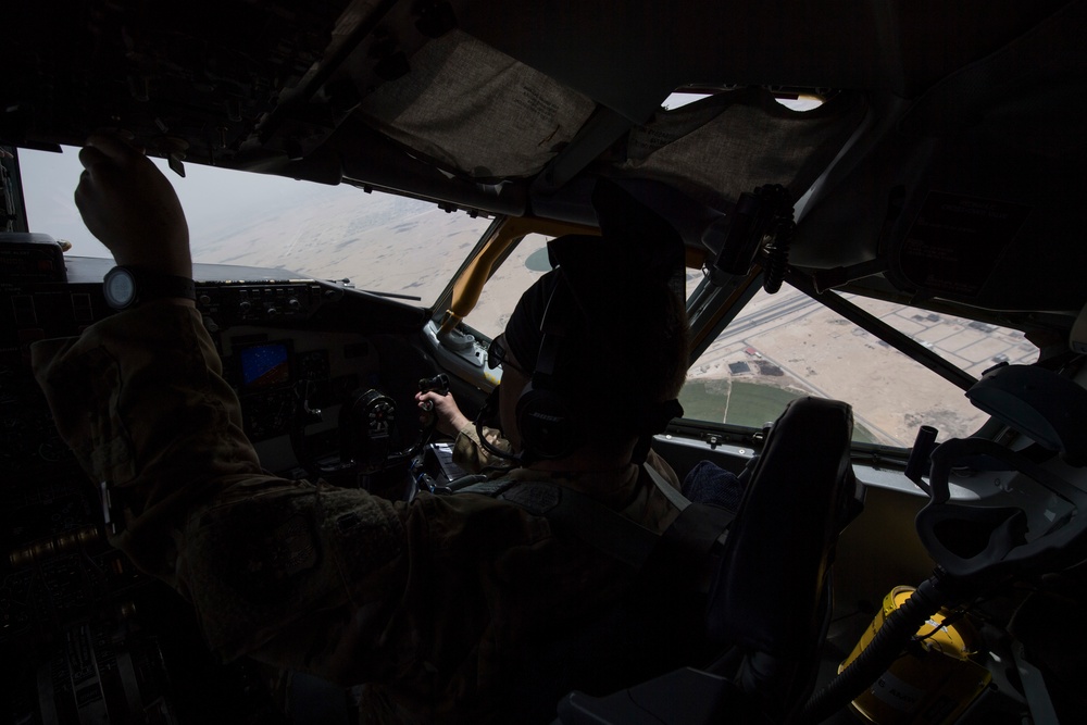 The 28th Expeditionary Air Refueling Squadron supports OIR