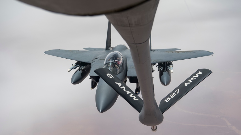 the 28th Expeditionary Air Refueling Squadron supports OIR