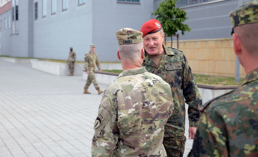 DVIDS - Images - German Gen. Erhard Bühler visits U.S. Army Europe ...