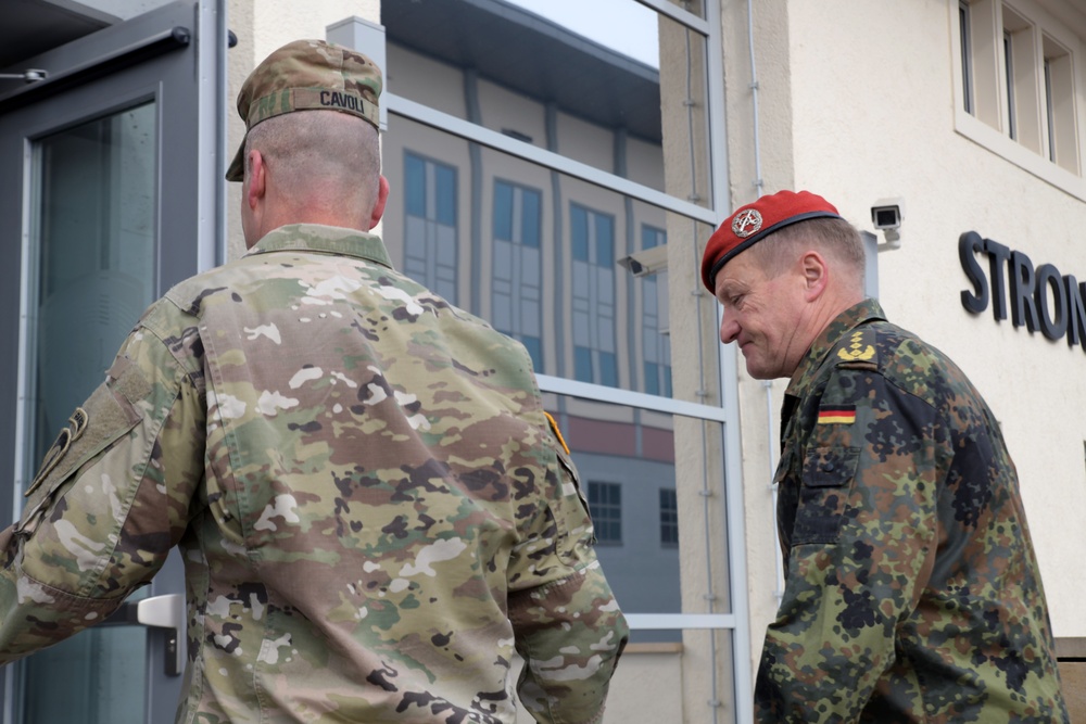 DVIDS - Images - German Gen. Erhard Bühler visits U.S. Army Europe ...