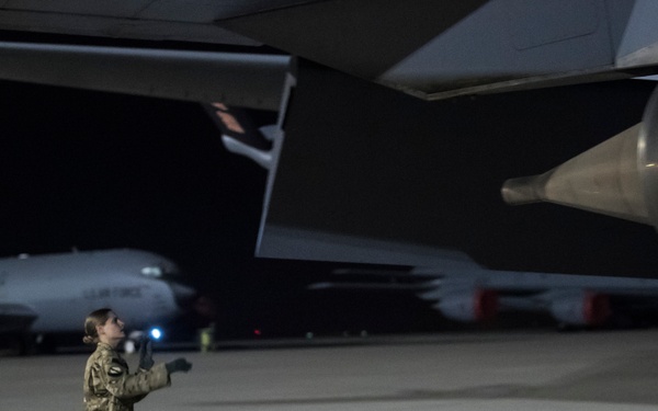 The 28th Expeditionary Air Refueling Squadron supports OIR