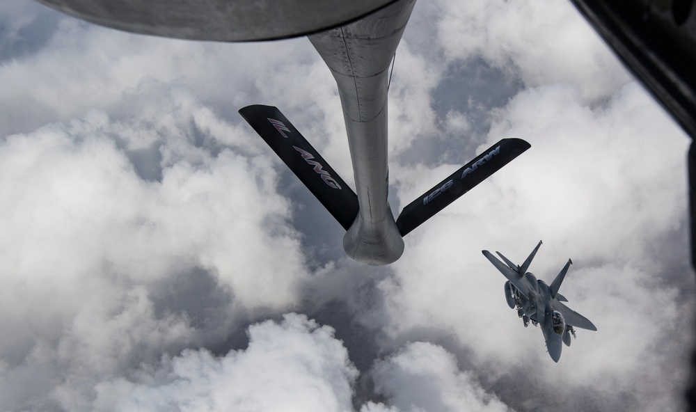 The 28th Expeditionary Air Refueling Squadron supports OIR