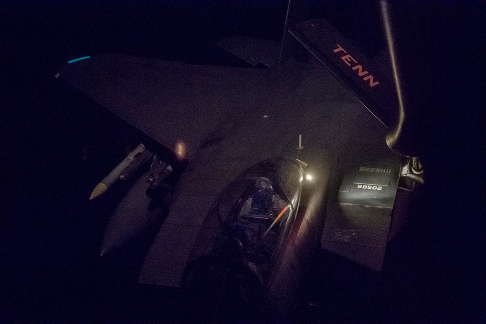 The 28th Expeditionary Air Refueling Squadron supports OIR