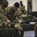 Folgore Paratrooper checks gear