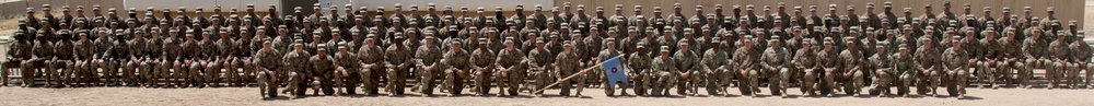Soldiers with Class 19-704 Graduate BLC at Camp Buehring