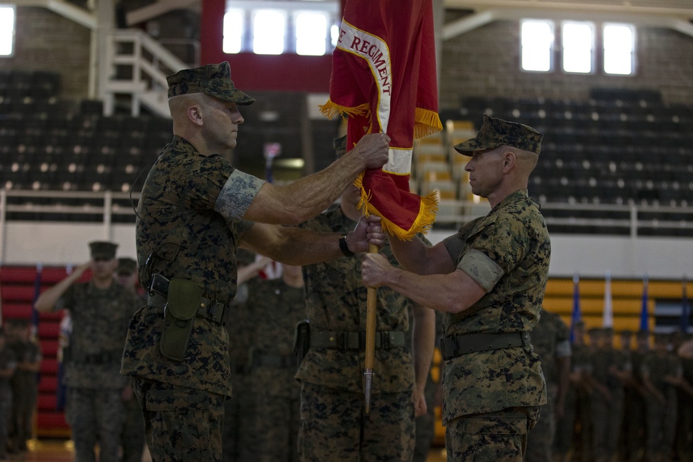 2nd Marine Regiment Change Of Command