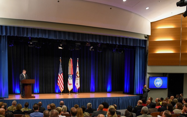 Award Ceremony hb The Under Secretary of the Army, Ryan D. McCarthy