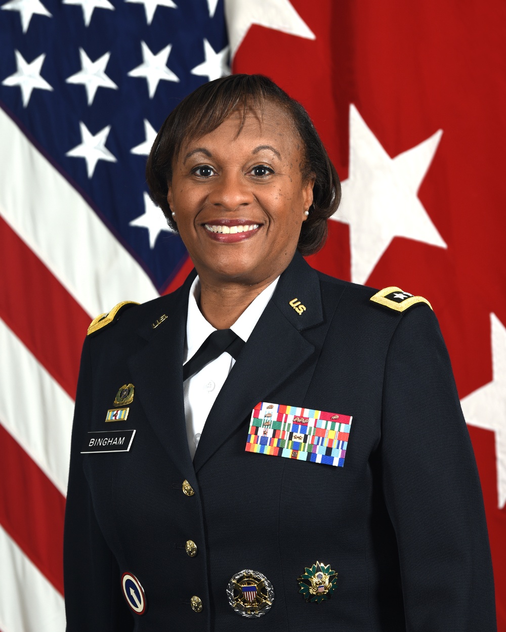 U.S. Army Lt. Gen. Gwendolyn Bingham