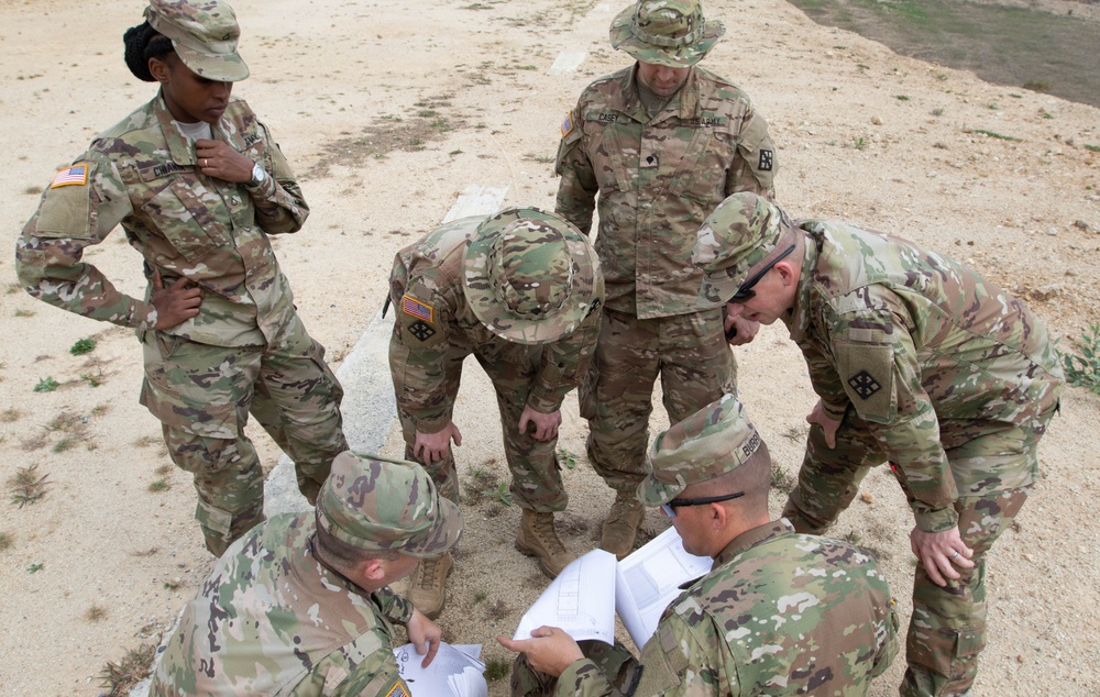 411th Engneer Brigade begins the Aldea Eucalypto School building project during exercise Beyond the Horizon 2019