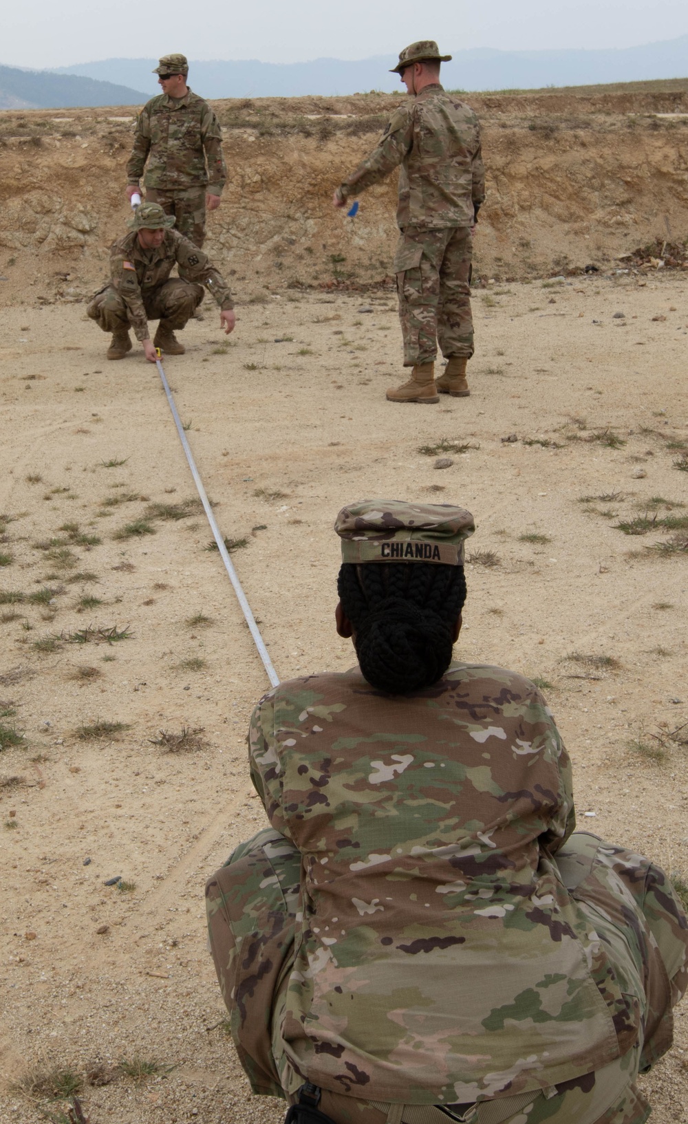 411th Engneer Brigade begins the Aldea Eucalypto School building project during exercise Beyond the Horizon 2019