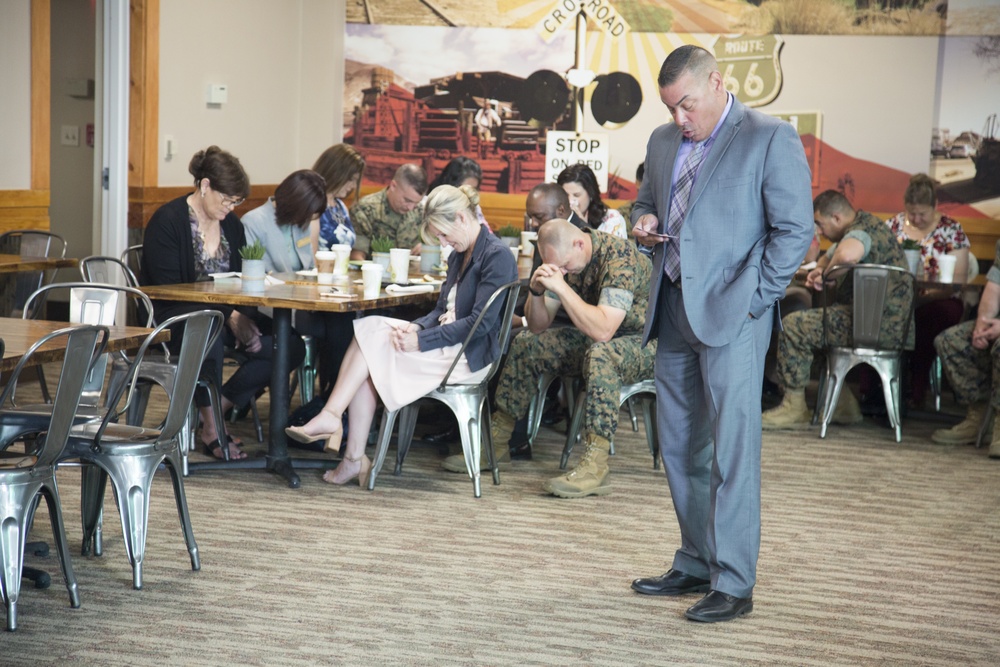 National Day of Prayer Breakfast aboard MCLB Barstow