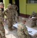 Soldiers of 411th Engineer Brigade prepare to build Instituto Nacional Educacion Diversa Los Olivos during exercise Beyond the Horizon 2019