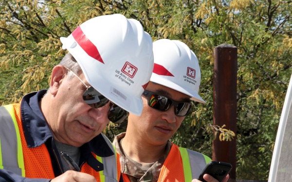 Corps conducts border barrier assessments