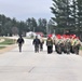 Wisconsin Challenge Academy cadets march at Fort McCoy