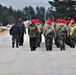 Wisconsin Challenge Academy cadets march at Fort McCoy