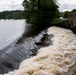 East reservation flooding on Barksdale