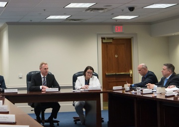 Acting Secretary of Defense Speaks to MSOs, VSOs