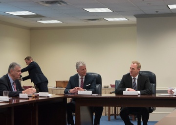 Acting Secretary of Defense Speaks to MSOs, VSOs