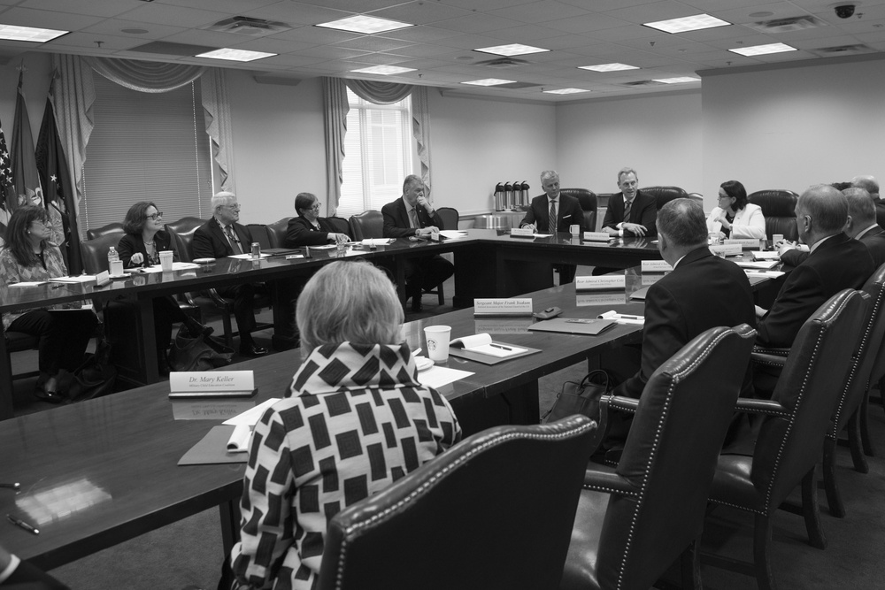 Acting Secretary of Defense Speaks to MSOs, VSOs