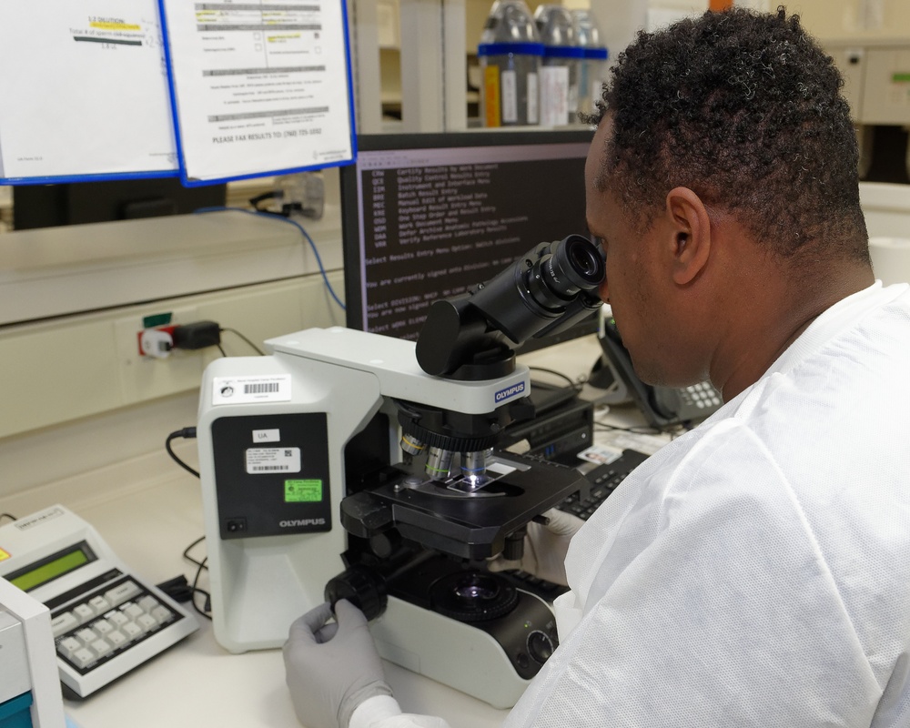 Behind the Scenes in Naval Hospital Camp Pendleton's Lab