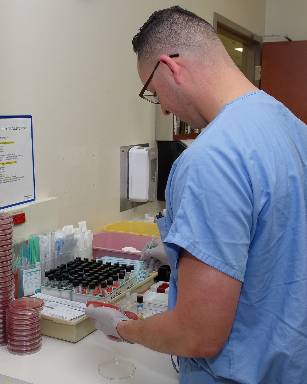 Behind the Scenes at Naval Hospital Camp Pendleton's Lab
