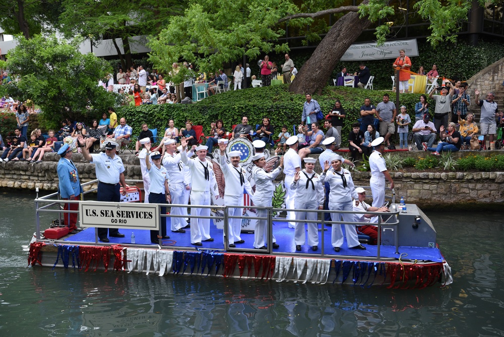 Sailors spread Naval Awareness in Military City USA during Fiesta San Antonio 2019