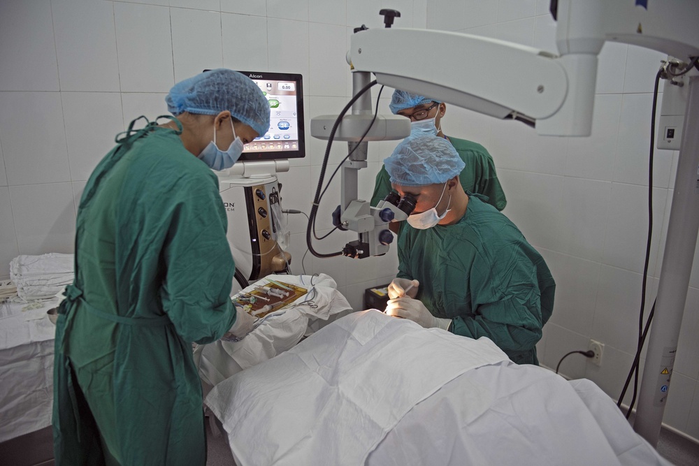Cataract Surgery at Phu Yen Eye Hospital