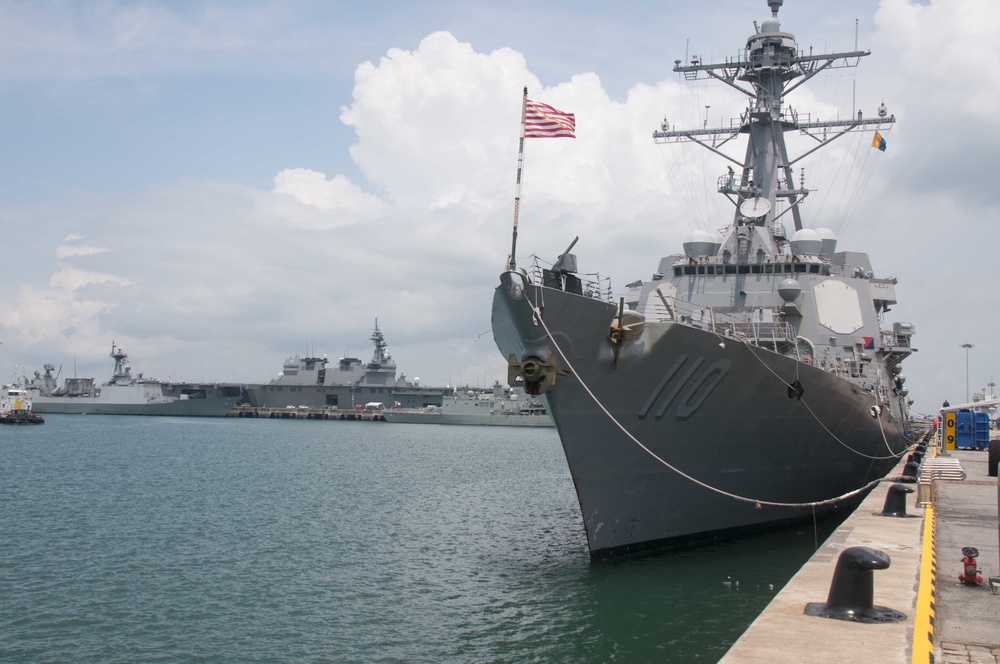 USS William P. Lawrence Participates in IMDEX