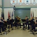 Air National Guard Band provides music for the Tenth Air Force Change of Command