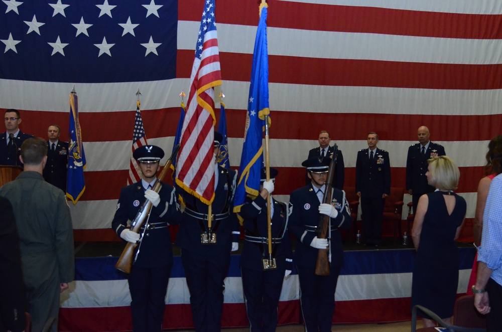 301st Fighter Wing Presents the Colors