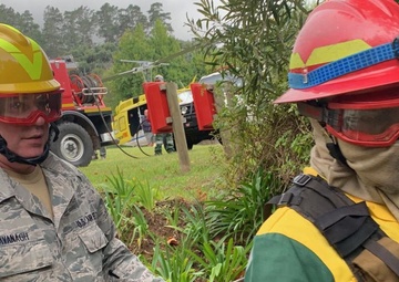 NY Air National Guard fire fighters meet South African counterparts in State Partnership Program exchange