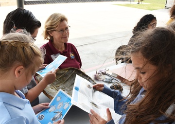 Environmental team promotes Earth Day; instructs students on importance of reduce, reuse and recycle