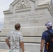 U.S Marines partake in Yorktown Battle Site Tour