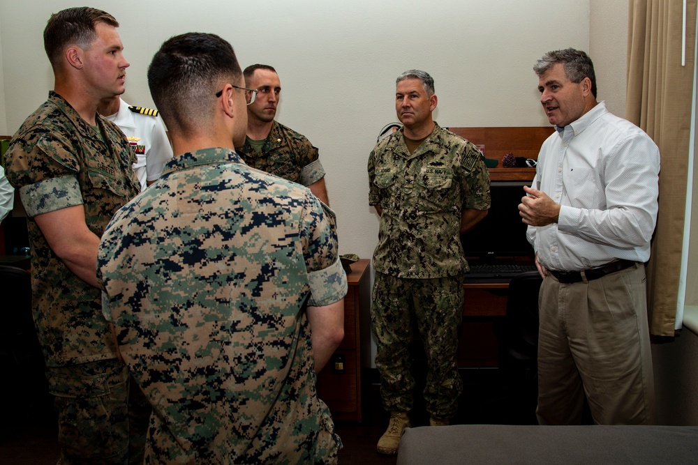 Assistant Secretary of Defense Mr. Lucian Niemeyer Tour