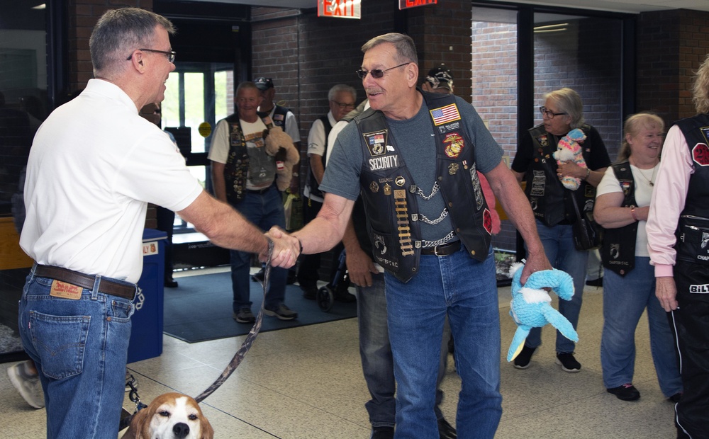 Local Motorcycle Club Delivers Easter Spirit