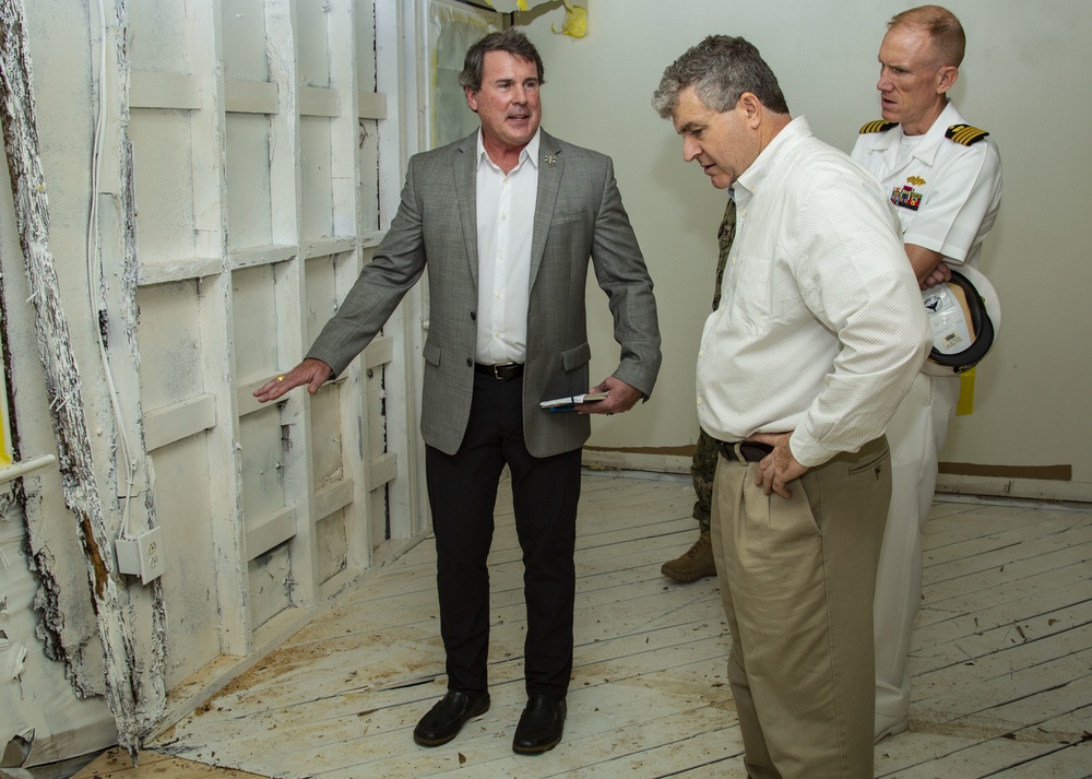 Assistant Secretary of Defense Mr. Lucian Niemeyer Tour
