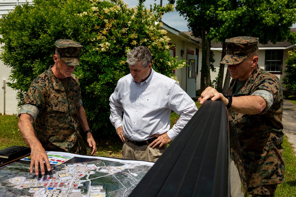 Assistant Secretary of Defense Mr. Lucian Niemeyer Tour