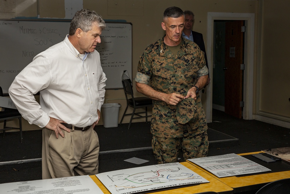 Assistant Secretary of Defense Mr. Lucian Niemeyer Tour