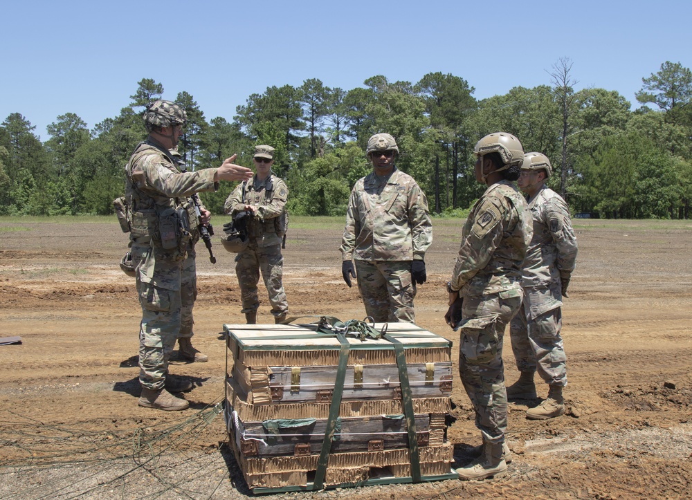 86th IBCT (MTN) Stages Airdrop During JRTC Rotation 19-07