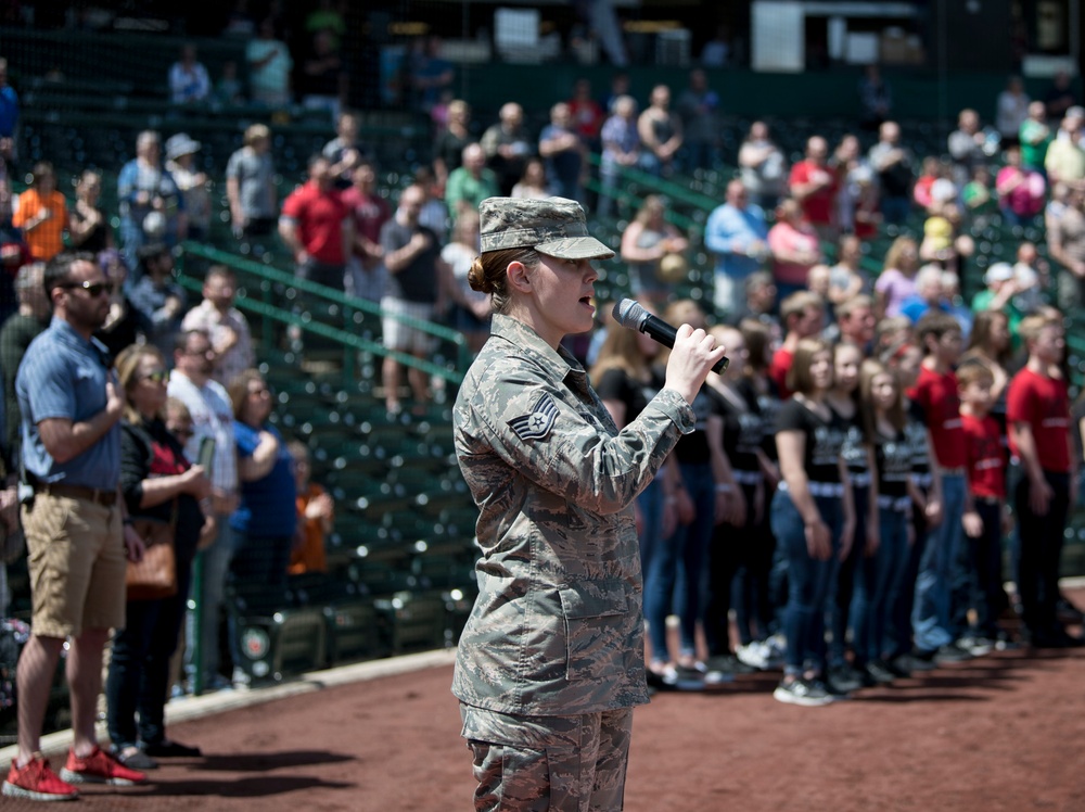 Blacksnakes hit a home run at Fort Wayne TinCaps Game