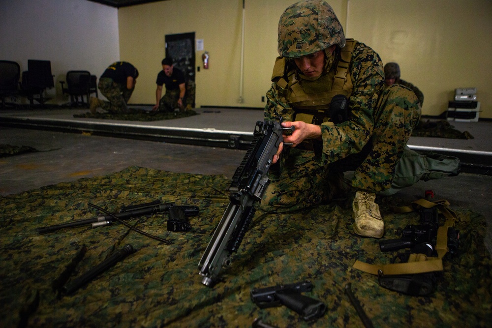 Marine and Sailors take part in annual 2nd MLG squad Competition