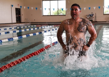 Dyess implements aquatic physical therapy program