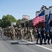 Travis Marches in Dixon May Fair Parade