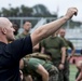 U.S. Marines participate in the Staff Noncommissioned Officer Academy Director's Cup Challenge