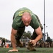 U.S. Marines participate in the Staff Noncommissioned Officer Academy Director's Cup Challenge