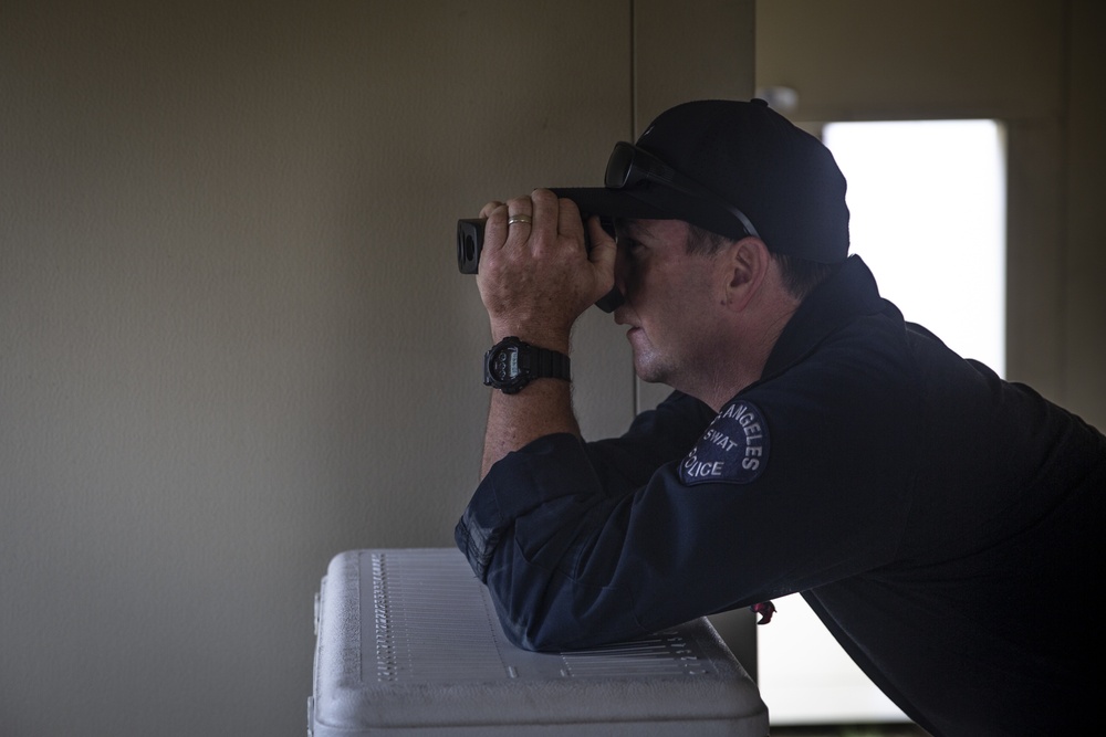 LAPD Swat Team utilizes Camp Pendleton’s training area