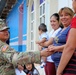 U.S. Army Soldiers interact with San Sebastian community residents in Huehuetenango, Guatemala, in support of exercise Beyond the Horizon 2019