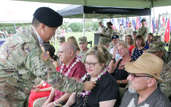25th CAB change of command