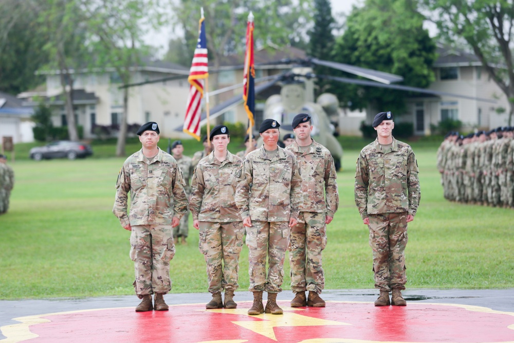 25th CAB change of command